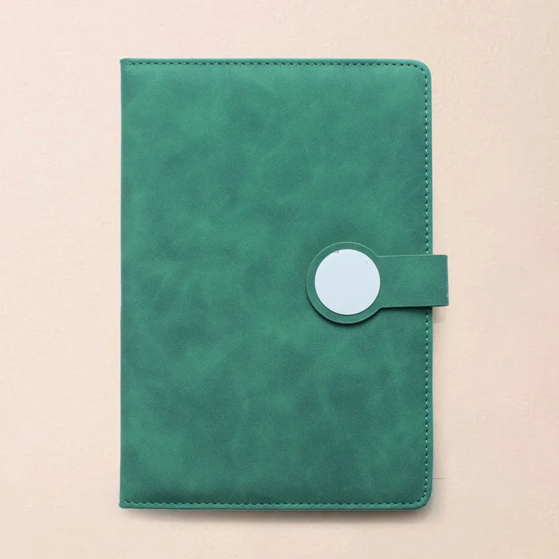 Personalised Executive A5 Round Buckle Notebook
