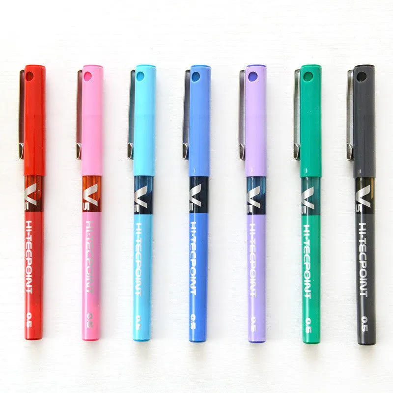 Pilot Pen Hi Tecpoint V5 Capped - Black