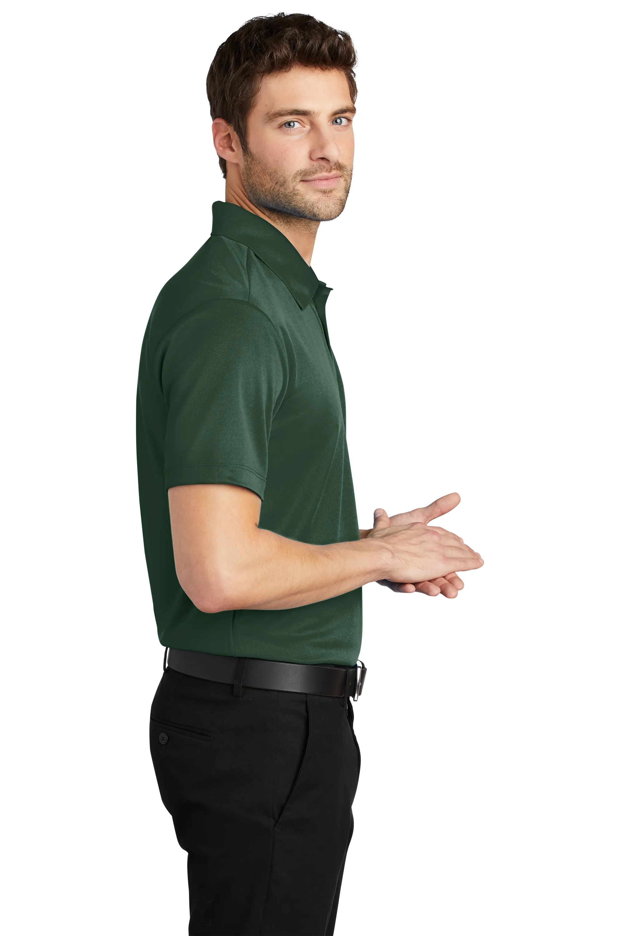Port Authority® Silk Touch™ Performance Polo - Dark Green