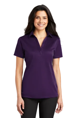 Port Authority® Women's Silk Touch™ Performance Polo - Bright Purple
