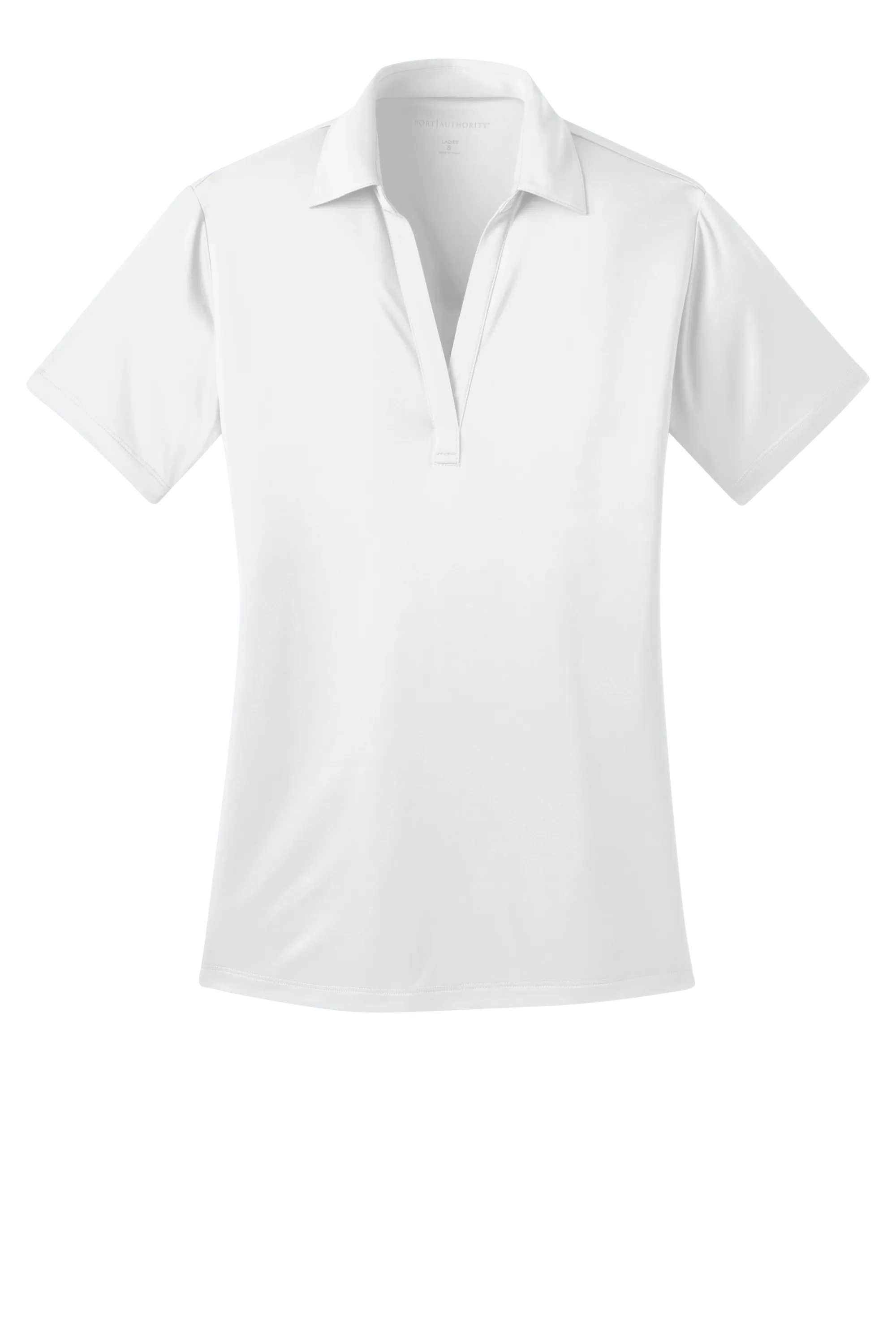 Port Authority® Women's Silk Touch™ Performance Polo - White