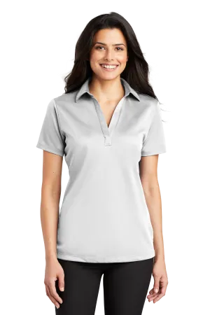 Port Authority® Women's Silk Touch™ Performance Polo - White