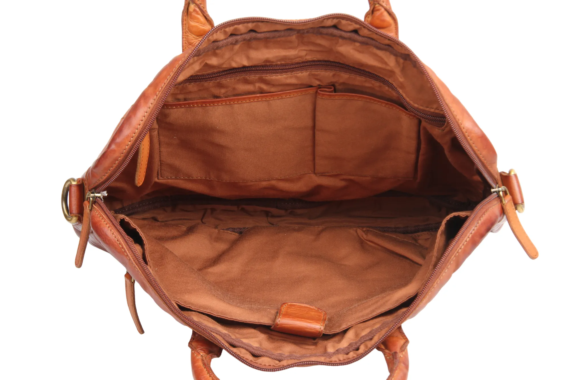 Premium Leather Laptop Bag 28354
