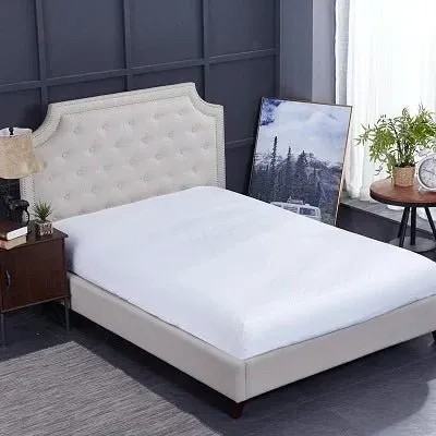 Silk-Like Satin 4-Piece Duvet Cover Set with Double Stitching & Pillowcases
