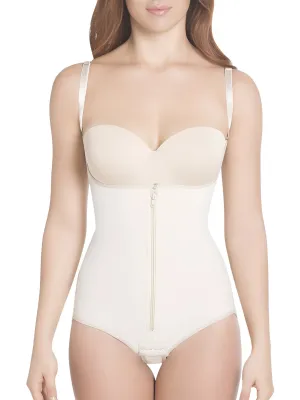 Siluet 1005 Strapless Panty Shapewear – Two Back Options: Powernet or Stretch Fabric
