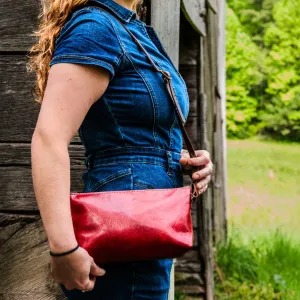 Special Edition Colors | Mini Leather Zip Bag | Handmade Purse