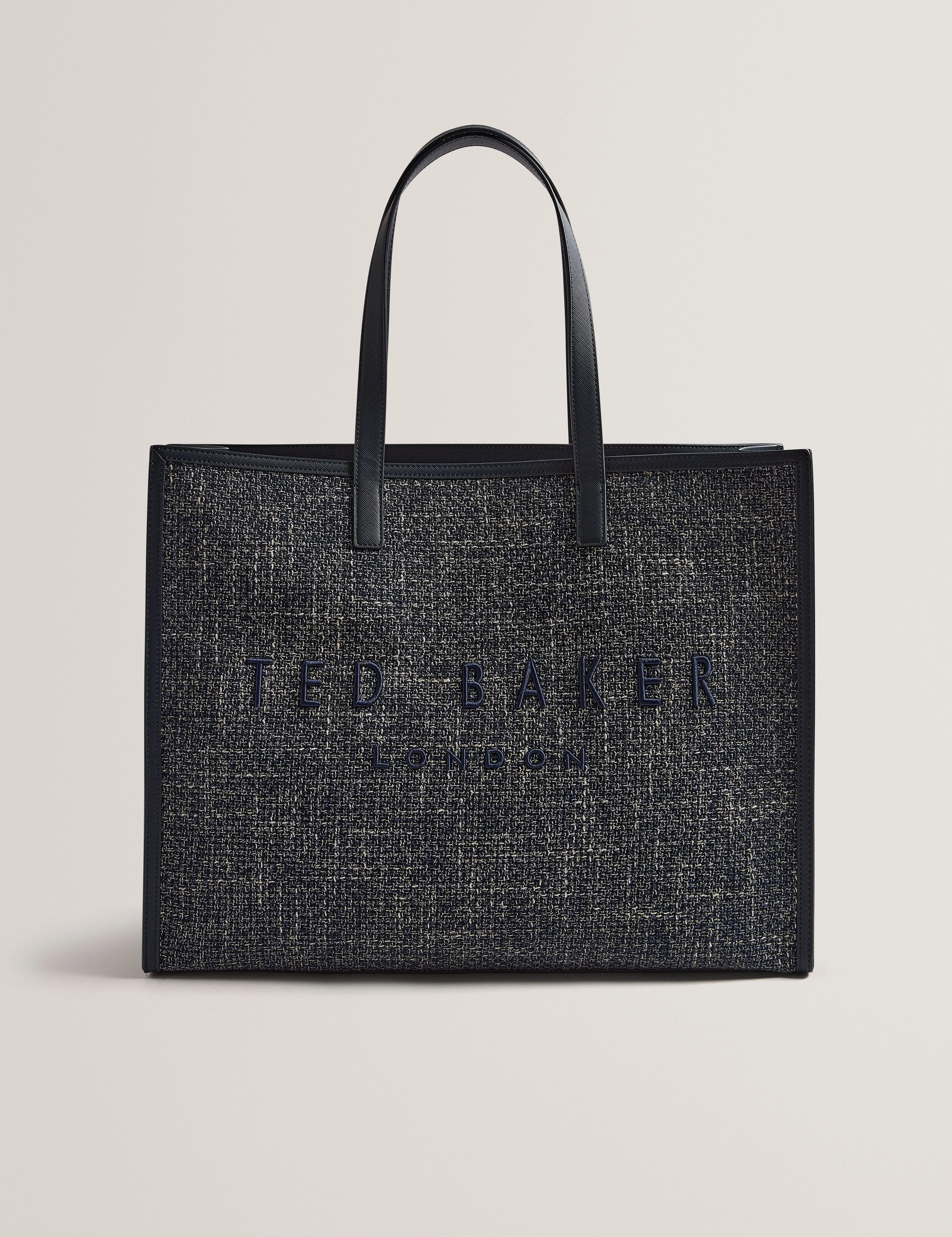Tweekon Tweed Extra Large Icon Bag Navy