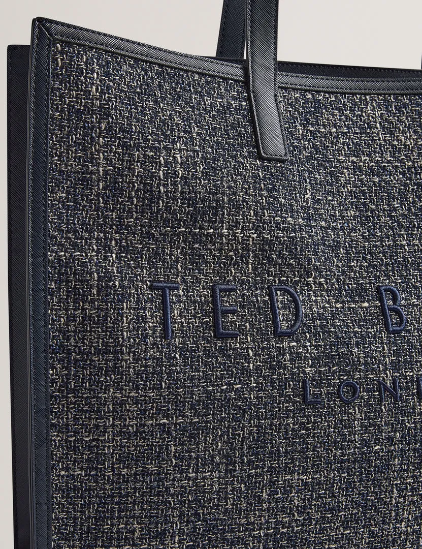 Tweekon Tweed Extra Large Icon Bag Navy