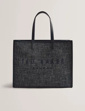 Tweekon Tweed Extra Large Icon Bag Navy