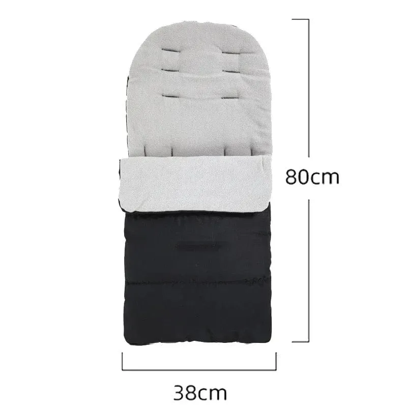 Versatile Universal Stroller Footmuff Waterproof Cover /Sleeping Bag