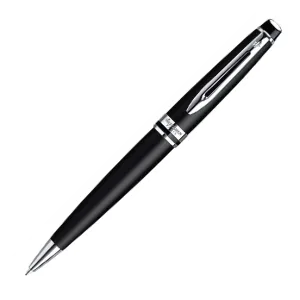Waterman Expert Matte Black Chrome Trim Ball Pen