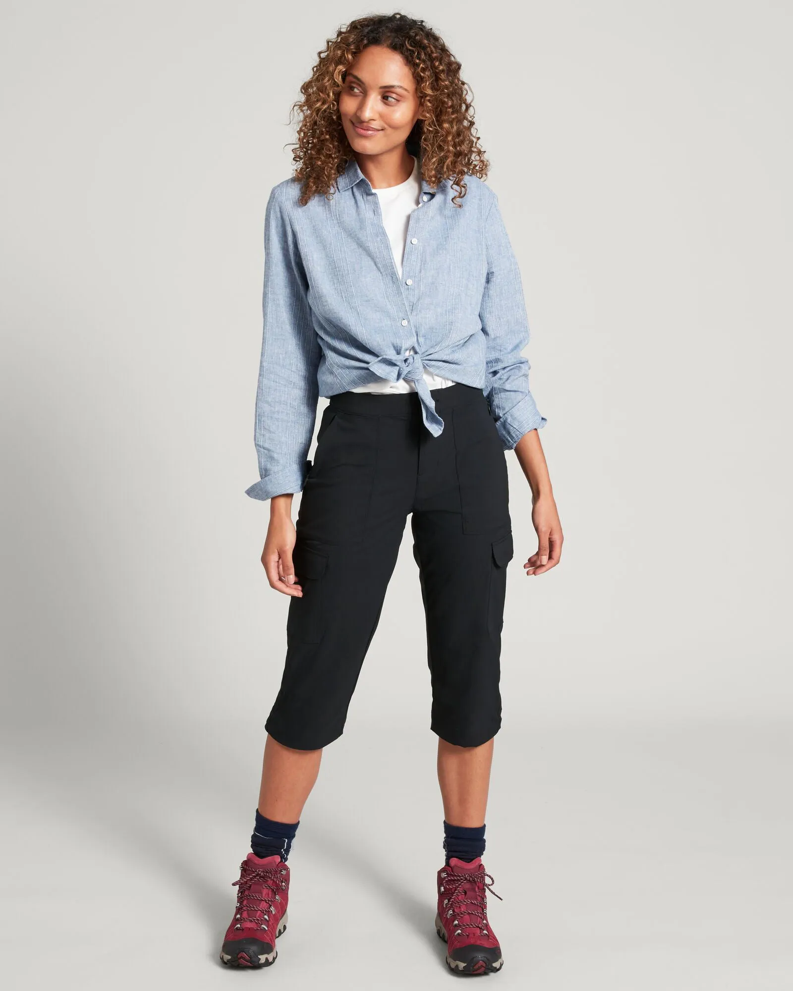 Women's Miro 3/4 Pants - Black