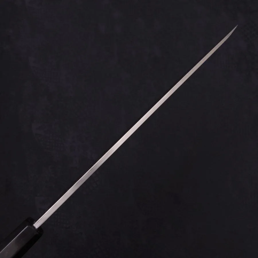 Yanagiba Silver Steel #3 Kasumi Buffalo Ebony Handle 240mm